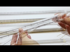 प्रोफेशनल डबल ट्यूब गोल्ड प्लेटेड मीडियम वेव इन्फ्रारेड लैंप TMG 230V 2000W