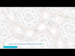 यूवीआईआर गोल्ड 3 डी शॉर्ट वेव इन्फ्रारेड हीट लैंप ट्यूब प्लास्टिक वेल्डिंग