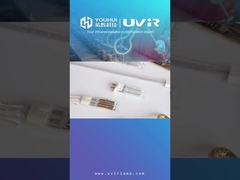 खाद्य ताप / प्रसंस्करण के लिए सफेद / स्वर्ण परावर्तक हलोजन क्वार्ट्ज अवरक्त दीपक