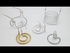 अनुकूलन योग्य 3 डी स्वर्ण-प्लेटेड परावर्तक इन्फ्रारेड हीटिंग तत्व ट्यूब उद्योग हीटिंग के लिए