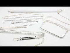 200-4000W रैपिड हीटिंग इन्फ्रारेड रेडिएटर संयुक्त एकल ट्यूब इन्फ्रारेड लैंप