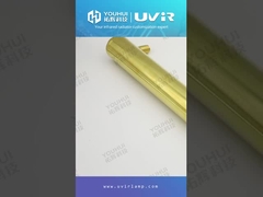 अनुकूलित लंबाई उच्च गुणवत्ता वाले क्वार्ट्ज गरम अवरक्त दीपक ट्यूब ओवर करंट डिवाइस