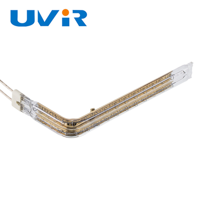 अच्छा दाम स्वर्ण लेपित इन्फ्रारेड हीटिंग तत्व ट्यूब 45-480V 150-6000W ऑनलाइन