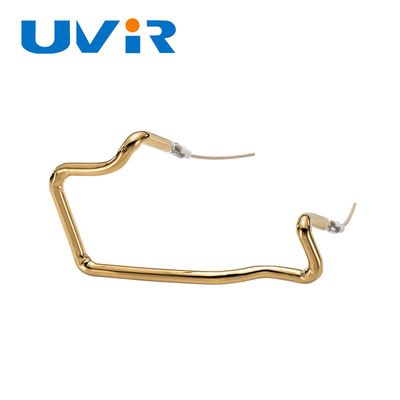 अच्छा दाम सोने की परत वाला क्वार्ट्ज़ इन्फ्रारेड हीटिंग ट्यूब 150-6000W ऑनलाइन