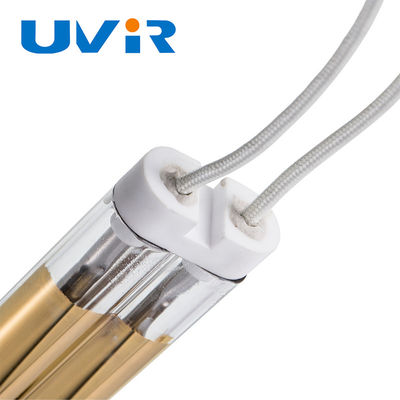 अच्छा दाम मध्यम तरंग डबल ट्यूब इन्फ्रारेड हीटिंग लैंप 3000W 380V ऑनलाइन