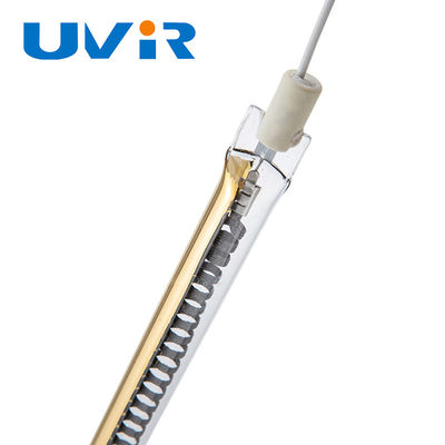 अच्छा दाम 400V कार्बन फाइबर IR क्वार्ट्ज हीटर लैंप R7S गोल्ड कोटिंग ऑनलाइन