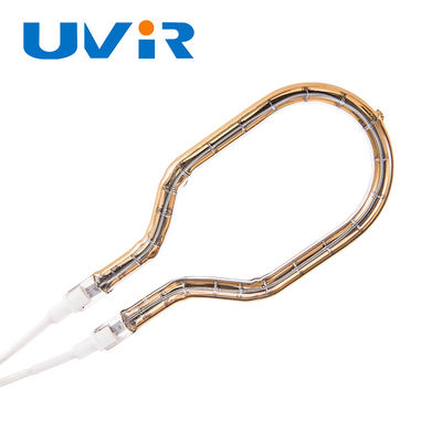 अच्छा दाम स्वर्ण परावर्तक क्वार्ट्ज ट्यूब इन्फ्रारेड हीटिंग लैंप 200-6000W ऑनलाइन