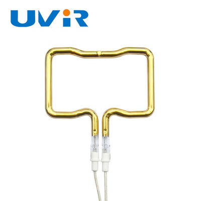 अच्छा दाम स्वर्ण लेपित 3D इन्फ्रारेड हीटिंग ट्यूब 200-6000W अनुकूलन योग्य ऑनलाइन