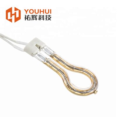 अच्छा दाम 115V 200W गोल्ड रिंग इन्फ्रारेड हीट लैंप शॉर्ट वेव ऑनलाइन