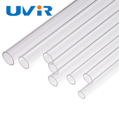 अच्छा दाम इन्फ्रारेड हीट लैंप के लिए स्पष्ट क्वार्ट्ज पाइप 8-19 मिमी व्यास ऑनलाइन