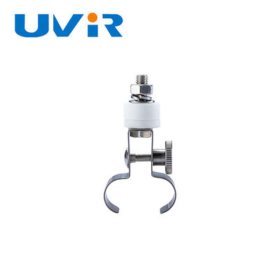 अच्छा दाम 15x33mm सिरेमिक सिल्वर IR लैंप होल्डर ट्विन ट्यूब शॉर्ट वेव के लिए ऑनलाइन