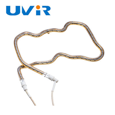 अच्छा दाम कस्टम गोल्ड कोटेड क्वार्ट्ज़ हैलोजन इन्फ्रारेड हीटिंग लैंप 150-6000W ऑनलाइन