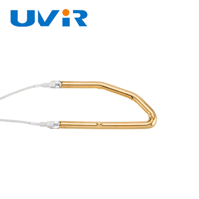 Good price 230V 1380W गोल्ड कोटेड इन्फ्रारेड हीटर ट्यूब 3D IR लैंप हीटिंग एमिटर ऑनलाइन