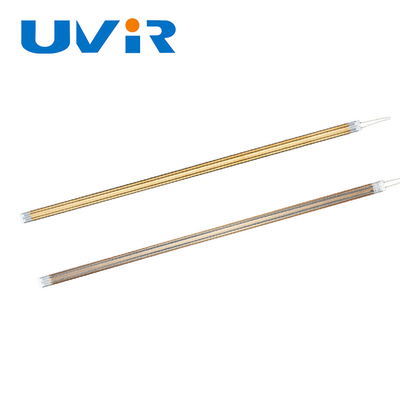 3 डी प्रिंटर के लिए 2500W 415V ट्विन ट्यूब इन्फ्रारेड हीटिंग लैंप