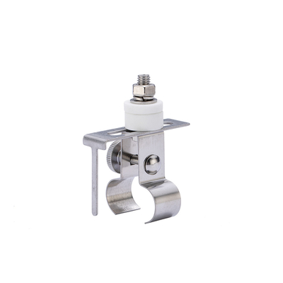 गुणवत्ता GJ0003L ट्विन ट्यूब IR लैंप होल्डर 15x33mm सिरेमिक एल्यूमीनियम सामग्री: कारखाना