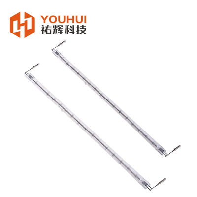 अच्छा दाम 220V 1200W लघु तरंग IR हैलोजन लैंप R7S बेस 340mm ऑनलाइन