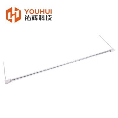 औद्योगिक अनुप्रयोगों के लिए टंगस्टन फिलामेंट और क्वार्ट्ज ग्लास के साथ एकल ट्यूब क्वार्ट्ज इन्फ्रारेड लैंप