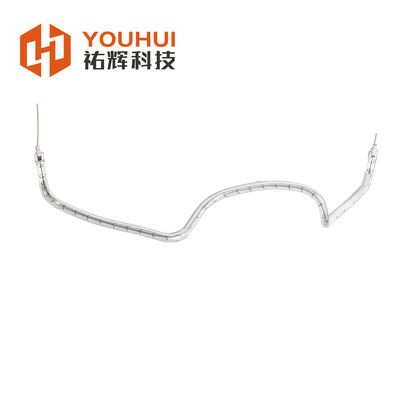 गुणवत्ता 150-6000W व्हाइट कोटिंग इन्फ्रारेड हीटिंग एलिमेंट ट्यूब 5000 घंटे के जीवनकाल के साथ औद्योगिक हीटिंग के लिए कारखाना