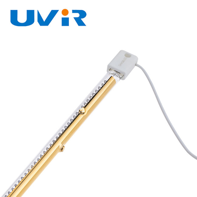अच्छा दाम स्वर्ण लेपित क्वार्ट्ज IR हलोजन लैंप 230V 1200W SK15 ऑनलाइन