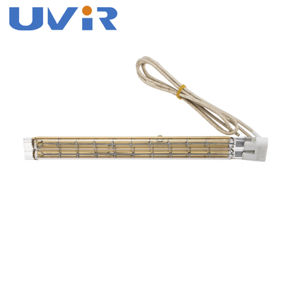 Good price पेंट के लिए गोल्डन शॉर्ट वेव ट्विन ट्यूब इन्फ्रारेड हीटर 115V 600W ऑनलाइन