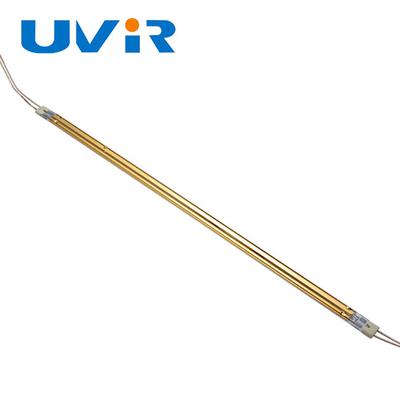 सी टाइप ट्विन ट्यूब इन्फ्रारेड लैंप, 440V 4000W क्वार्ट्ज ट्यूब यूवी लैंप