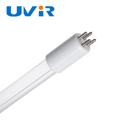 अमलगम UVC कीटाणुनाशक लैंप T5 15W 4Pin अपशिष्ट जल उपचार के लिए