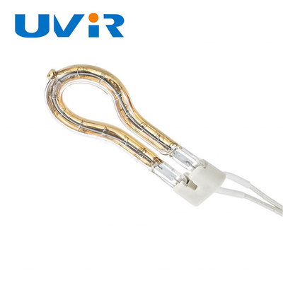 220V 450W इन्फ्रारेड हलोजन लैंप टंगस्टन गोल्ड रिंग 606 मिमी व्यास: