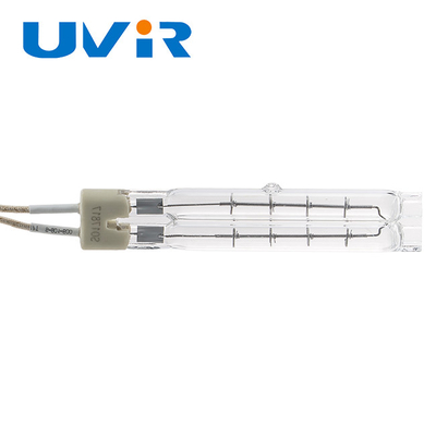 Good price 450W 115V ट्विन ट्यूब इन्फ्रारेड लैंप, स्पष्ट क्वार्ट्ज इन्फ्रारेड हीट लैंप ऑनलाइन