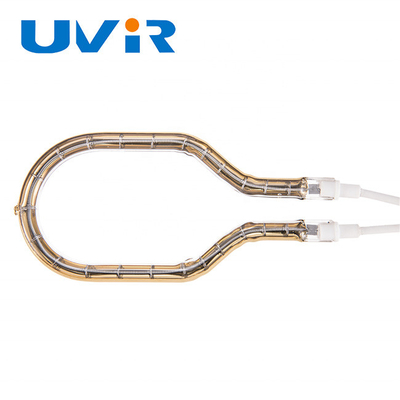 230V 2200W गोल्ड रिफ्लेक्टर रिंग इन्फ्रारेड हीटिंग एलिमेंट