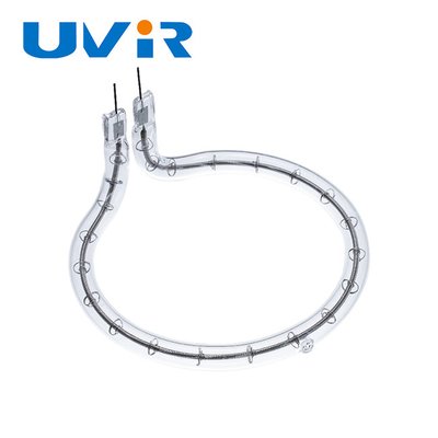 480V 2100W क्वार्ट्ज़ हैलोजन इन्फ्रारेड हीटिंग ट्यूब 161mm IR व्यास