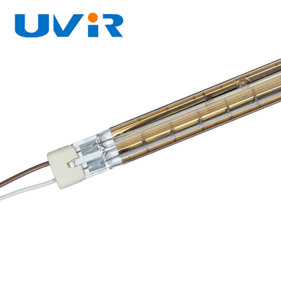 Good price शॉर्ट वेव क्वार्ट्ज हीट लैंप 400V 5400W 11x23mm गोल्ड रिफ्लेक्टर: ऑनलाइन