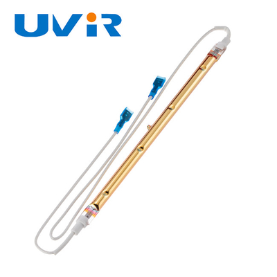 ओवन के लिए 900W 220V क्वार्ट्ज इन्फ्रारेड लैंप शॉर्ट वेव गोल्ड रिफ्लेक्टर हीटिंग एक्सेसरीज