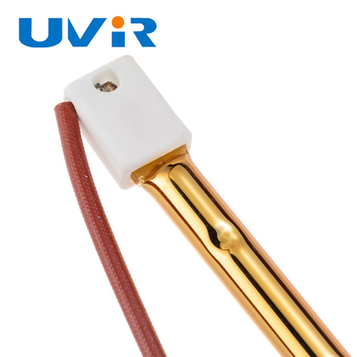 SK15 1500W इन्फ्रारेड हीटिंग लैंप 235V गोल्ड रिफ्लेक्टर