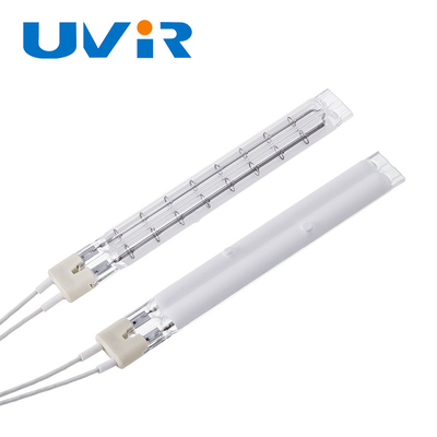 4600W ट्विन ट्यूब इन्फ्रारेड हेलोजन हीटर लैंप 440V सफेद